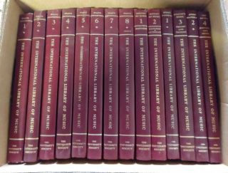14 Volume Set The International Library Of Music Book Encyclopedia