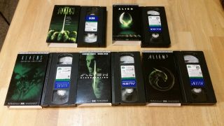 The Alien Legacy VHS 5 Movie Set Vintage with the Box 2