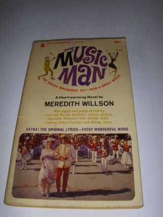 The Music Man By Meredith Willson,  Pyramid R - 736,  1st,  1962,  Vintage Paperback