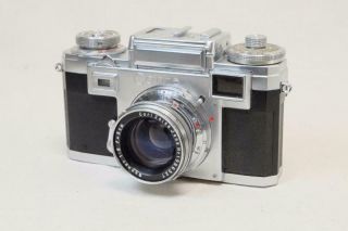 Contax Iii Vintage Camera Body W.  =/ 5cm F/2 Sonnar Lens -,  Must Read
