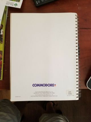 Commodore Personal Computer 64C System Guide Learning To Program Basic 2.  0 Book 4