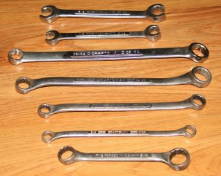 Vintage - Craftsman - Mostly Double Box End Wrenches V Series Total Of 7 Wrenches