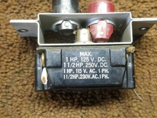 Cutler Hammer 1977078 - 1889259 Std Duty Push Button Switch Start/Stop Vtg 1940 8