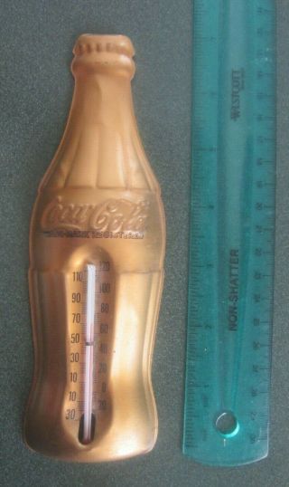 Vintage 1940s - 1950s Coca - Cola Bottle Thermometer Made In Usa