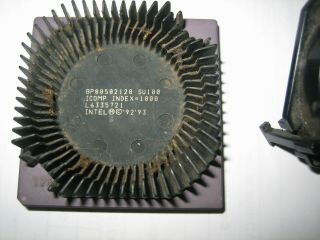 Intel Pentium 120 Mhz 60 Mhz Fsb Socket 7 Su100 Vintage Cpu Processor