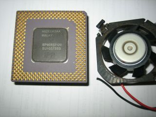 Intel Pentium 120 MHz 60 MHz FSB Socket 7 SU100 Vintage CPU Processor 2
