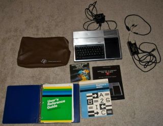 Texas Instruments Ti - 99/4a Computer With Manuals And Programming Books