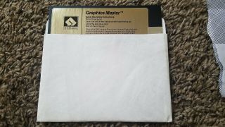 Vintage Apple Ii 5.  25 Floppy Disk Software Program Graphics Master 112