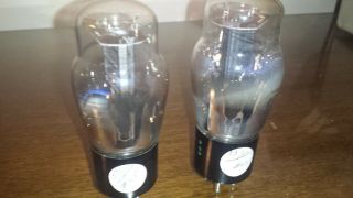 TEST NOS Closely MATCHED PAIR SYLVANIA 45 (145 245 345) Audio Tube TV - 7 5