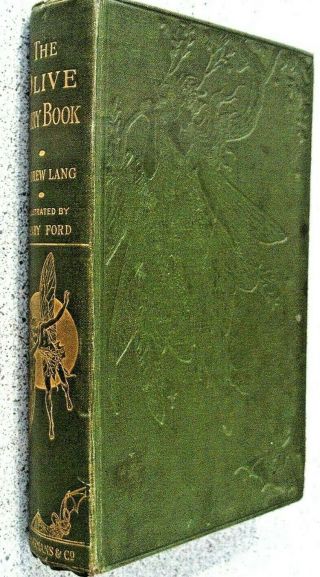 Rare 1st Edition And Print - - Andrew Lang - - The Olive Fairy Book - 1907 - Colour -