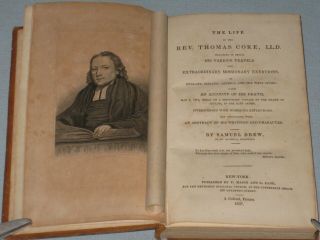 1837 Book The Life Of The Rev.  Thomas Coke By Samuel Drew