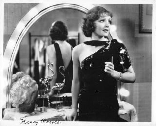 Nancy Carroll Sexy Vintage Pre - Code Deco Glamour Pinup Photo,  1930s