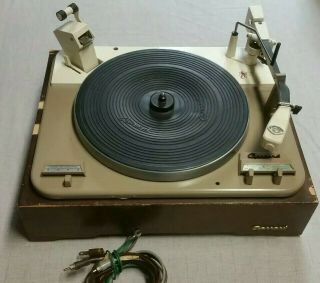 Vintage Garrard Laboratory Series Type A 4 Speed Record Automatic Turntable