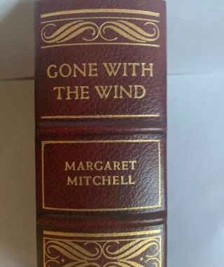 Gone With The Wind Leather Bound Franklin Library Luxury Edition 1976 Perfect 2