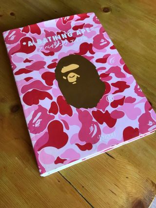 A Bathing Ape Rizzoli Book 2008.  Pink Camo Cover Limited Edition Nigo