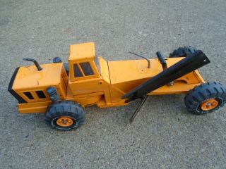 Vintage Mighty Tonka Road Grader With Side Plow Snow 54726 Everything Usa