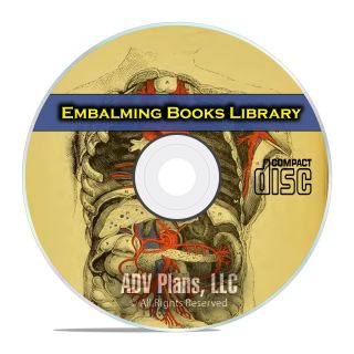 The Library Of Embalming,  History And Practice,  Post - Mortem Autopsy Terms Cd E42