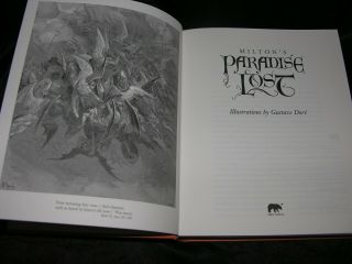 Milton ' s PARADISE LOST Illustrated By Gustave Dore Slipcase Edition 3