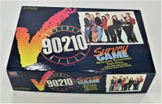 Beverly Hills 90210 Survey Board Game Vintage 1991 Milton Bradley Complete