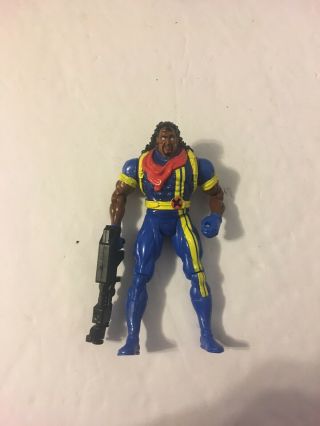 Vintage 1994 Marvel X - Men 10 " Bishop Deluxe Edition Action Figure Toy Biz