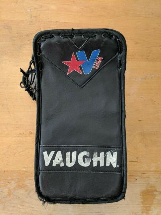 Vintage Vaughn Legacy B2000 Hockey Goalie Blocker