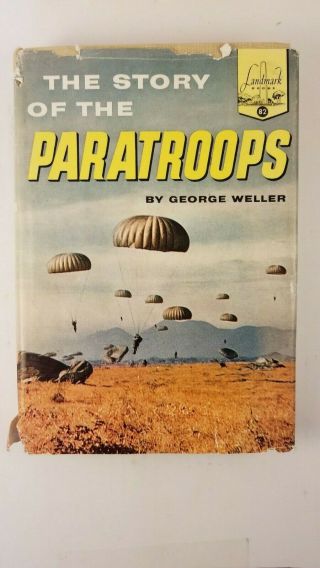 The Story Of The Paratroops Landmark Book Vintage Hardback 1958 82