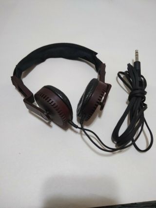 Vintage Mario Bellini Yamaha Hp - 2 Orthodynamic Stereo Headphones - Standard Plug