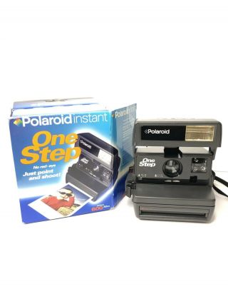 Vintage Polaroid One Step Instant Film Camera 600 Film