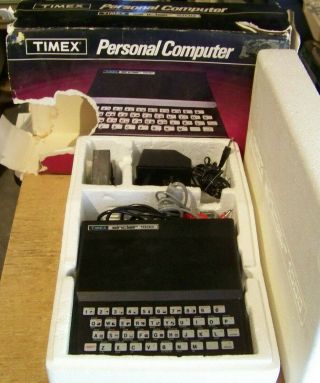 Vintage Timex Sinclair 1000 Computer