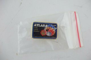 Vintage Atlas - 2 Space Shuttle Atmospheric And Solar Science Nasa Pin
