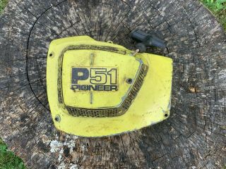 Vintage Pioneer P51 Chainsaw Recoil Pull Start Cover