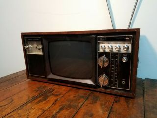 Sears 5028 Tabletop Television & Solid State Radio,  Alarm Clock for Restoration 2