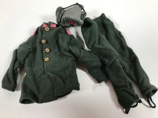 Vintage 1966 Hasbro Gi Joe Sotw Russian Soldier Outfit Tunic Pants Hat Toy Doll
