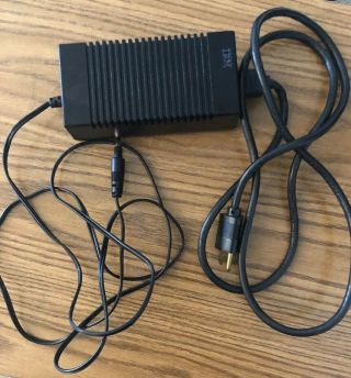 Vintage Ibm 5140 Convertible Laptop Computer Power Supply Adapter Cord