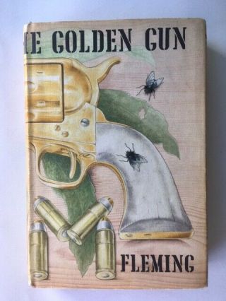 The Man With The Golden Gun By Ian Fleming 1965 1st/1st Orig.  Dj - Vgc.