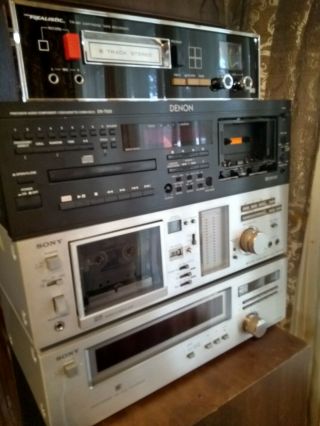 Vintage Sony TC - U70 Stereo Tape Deck Player 4