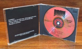 Doom (Shareware PC) Ultimate 3D Virtual Reality Game Version 1.  666 - Vintage DOS 3