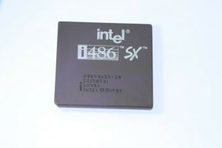 Intel 486 Sx Cpu A80486sx - 20