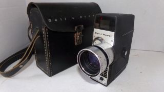 Bell & Howell Electric Eye 8mm Movie Camera With Case Ships