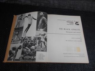 1968 International Library Of Negro Life History Black Athlete Emergence Arrival