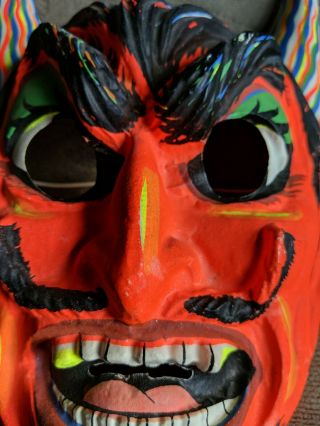 Vintage Devil ' s Mask USA 3