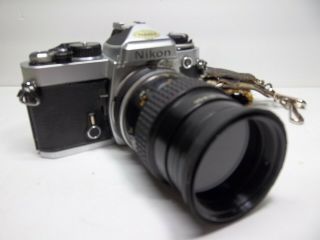 Vintage Camera - - Nikon - - With Nikon Micro - Nikkor 55mm 1:2.  8 Lens