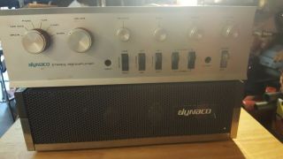 Dynaco Stereo 120 & Dynaco Pat - 4 Stereo Preamplifier