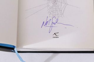 NEIL GAIMAN - ANANSI BOYS - REVIEW,  2005,  SIGNED FIRST EDITION.  … 2