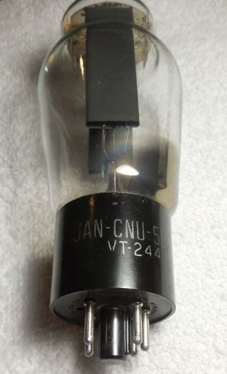 National Union JAN - CNU - 5U4G Full Wave Rectifier Vacuum Tube 5