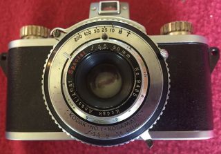 Kodak 35 Rangefinder Camera Anastigmat F/3.  5 50mm