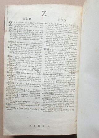 Samuel Johnson - A Dictionary of the English Language - 1794 UK HB 10th edn 7