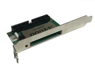 A4000 Compact Flash Cf Ide Back Plate Adapter Amiga Kit 0494