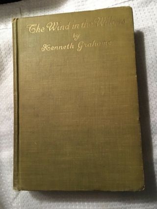 The Wind In The Willows By Kenneth Grahame,  Hdbk. ,  1928