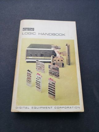 Vintage 1968 Digital Dec Logic Handbook Digital Equipment Corp